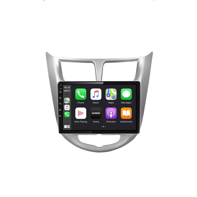 Navigation til Hyundai Accent 2010-2017 | CarPlay | Android Auto | WIFI | Bluetooth | QLED | XR4