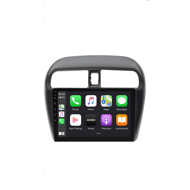 Navigation til Mitsubishi Mirage & Space Star | CarPlay | Android Auto | WIFI | Bluetooth | QLED | XR4