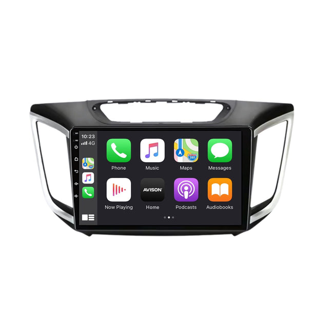 Navigation til Hyundai Creta Ix25 2015-2019 | CarPlay | Android Auto | WIFI | Bluetooth | QLED | XR4
