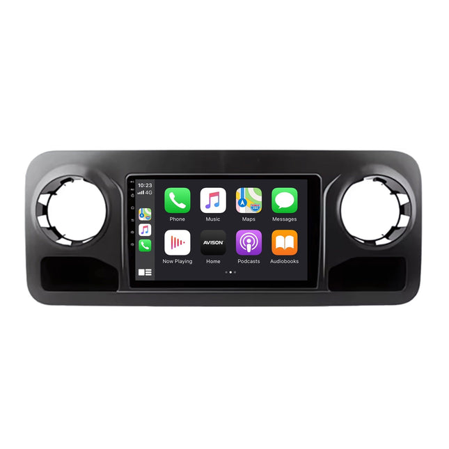 Navigation til Mercedes Sprinter W907 2018-2023 | CarPlay | Android Auto | WIFI | Bluetooth | QLED | XR4
