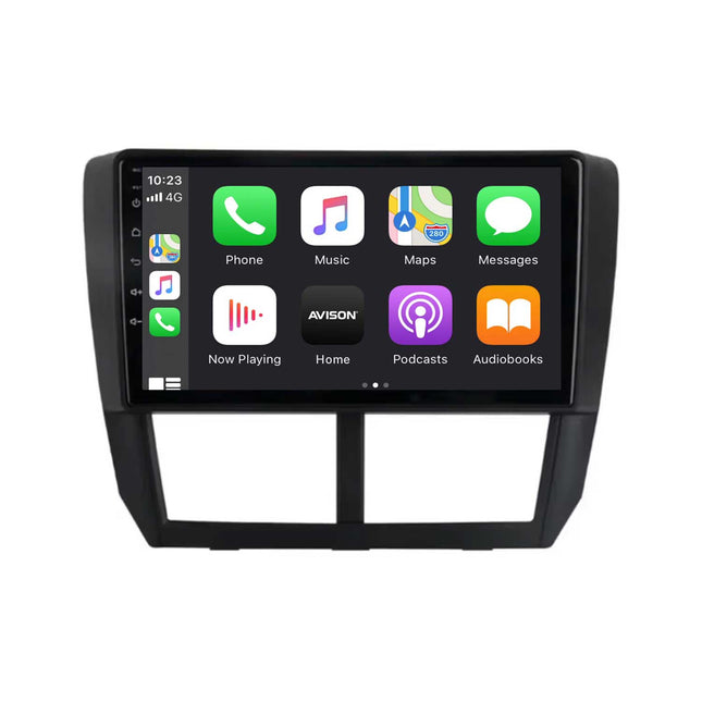 Navigation til Subaru Forester 2008-2012 | CarPlay | Android Auto | WIFI | Bluetooth | QLED | XR4