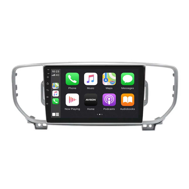 Navigation til Kia Sportage 4 QL 2016-2018 | CarPlay | Android Auto | Wifi | Bluetooth | QLED | XR4