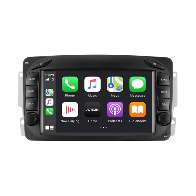 Navigation til Mercedes | Carplay | Android | DAB | Bluetooth | WIFI