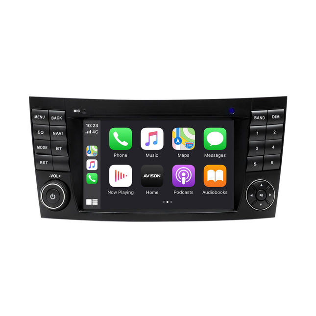 Navigation til Mercedes G CLS E-Klasse | Carplay | Android | DAB | Bluetooth