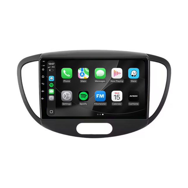 Navigation til Hyundai I10 2007-2013 | CarPlay | Android Auto | WIFI | Bluetooth | QLED | XR6