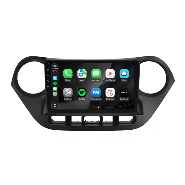Navigation til Hyundai I10 2014-2017 | CarPlay | Android Auto | WIFI | Bluetooth | QLED | XR6