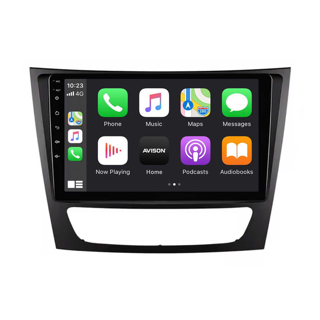 Navigation til Mercedes G CLS E-Klasse | 9 tommer | Carplay | Android | DAB | Bluetooth