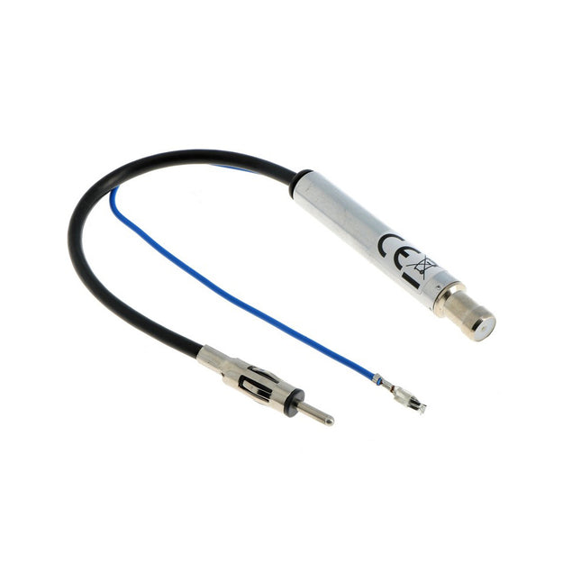 Antenneadapter Phantom ISO (F) til DIN (M) 12V