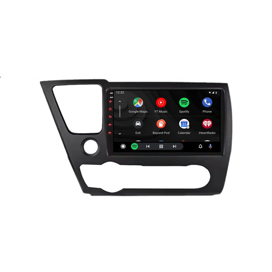 Navigation til Honda Civic 2013-2016 | CarPlay | Android Auto | WIFI | Bluetooth | QLED | XR4