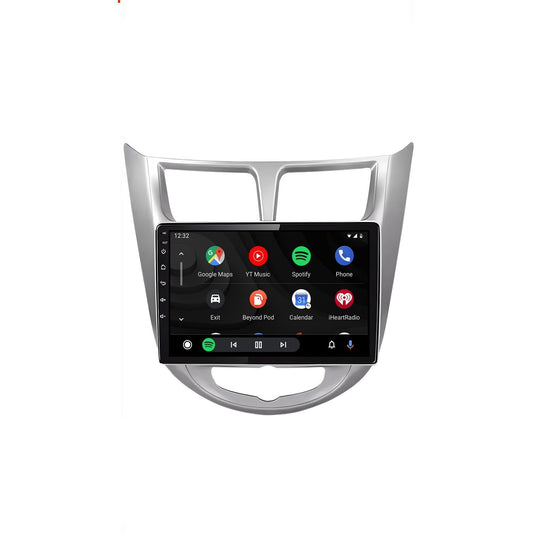 Navigation til Hyundai Accent 2010-2017 | CarPlay | Android Auto | WIFI | Bluetooth | QLED | XR4