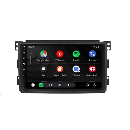 Navigation til Mercedes Benz Smart Fortwo 451 2006-2009 | CarPlay | Android Auto | WIFI | Bluetooth | QLED | XR4