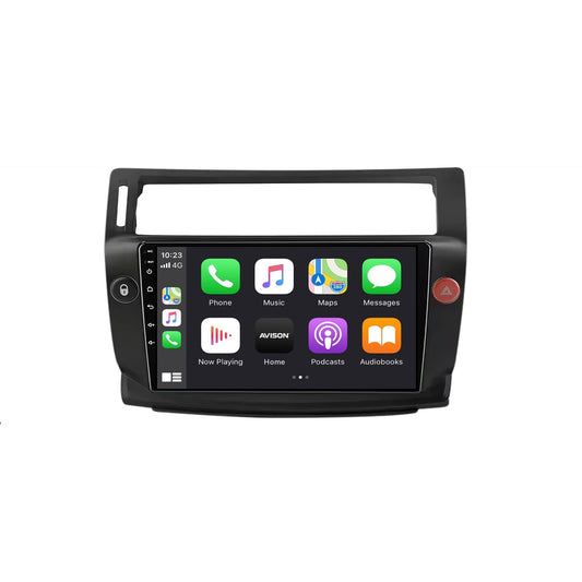 Navigation til Citroen C4 2004-2009 | CarPlay | Android Auto | WIFI | Bluetooth | QLED | XR4