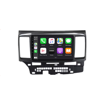 Navigation til Mitsubishi Lancer 2007-2017 | CarPlay | Android Auto | WIFI | Bluetooth | QLED | XR4