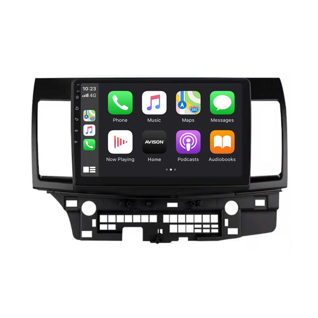 Navigation til Mitsubishi Lancer 2007-2017 | CarPlay | Android Auto | WIFI | Bluetooth | QLED | XR4