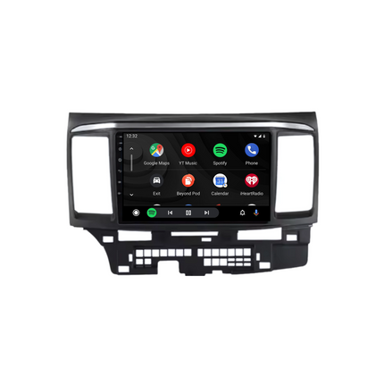 Navigation til Mitsubishi Lancer 2007-2017 | CarPlay | Android Auto | WIFI | Bluetooth | QLED | XR4