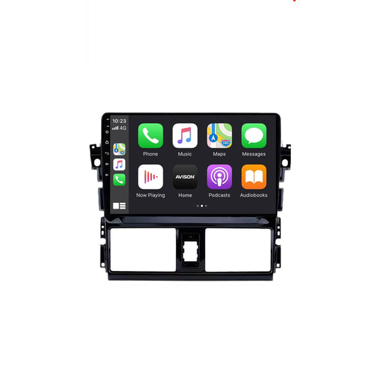 Navigation til Toyota Vios Yaris 2013-2016 | CarPlay | Android Auto | WIFI | Bluetooth | QLED | XR4