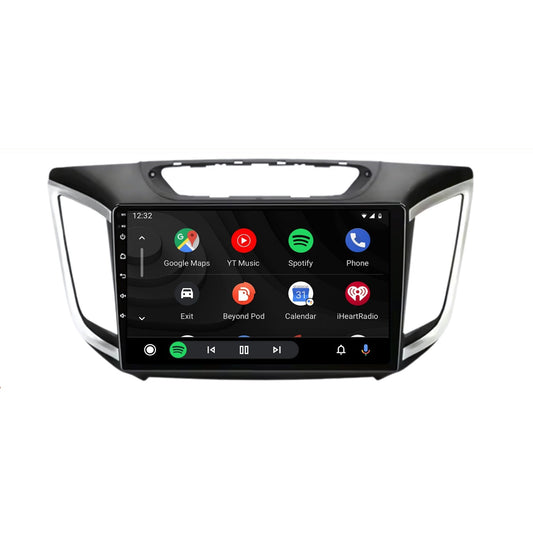 Navigation til Hyundai Creta Ix25 2015-2019 | CarPlay | Android Auto | WIFI | Bluetooth | QLED | XR4