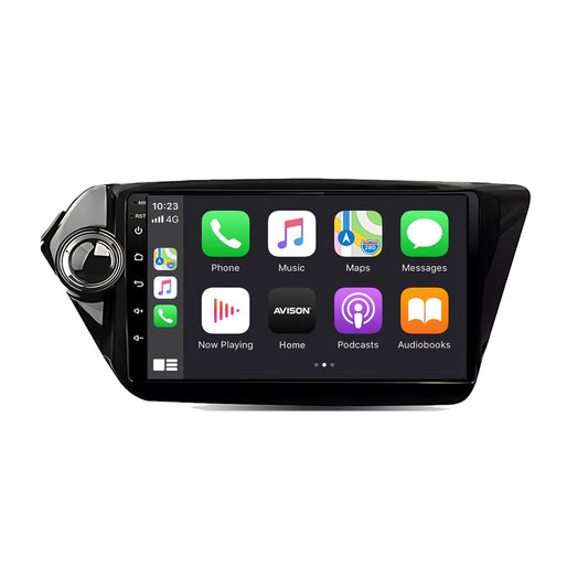 Navigation til Kia K2 RIO 3 2011-2017 | CarPlay | Android Auto | WIFI | Bluetooth | QLED | XR4