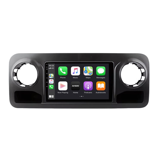 Navigation til Mercedes Sprinter W907 2018-2023 | CarPlay | Android Auto | WIFI | Bluetooth | QLED | XR4