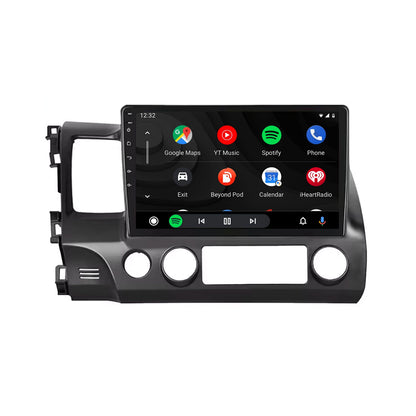 Navigation til Honda Civic 2006-2011 | CarPlay | Android Auto | WIFI | Bluetooth | QLED | XR4
