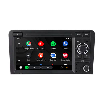 Navigation til Audi A3 | Carplay | Android | DAB | Bluetooth | WIFI | Slim