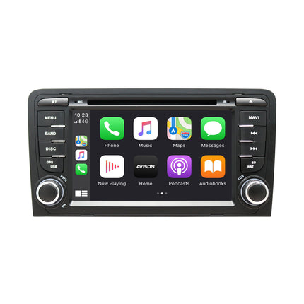 Navigation til Audi A3 | Carplay | Android | DAB | Bluetooth | WIFI