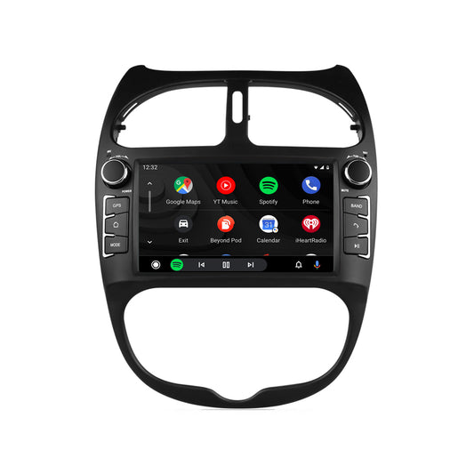 Navigation til Peugeot 206 206CC | Carplay | Android | DAB | Bluetooth