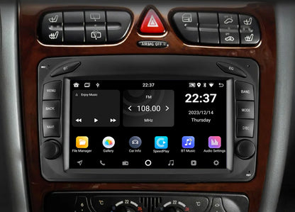 Navigation til Mercedes | Carplay | Android | DAB | Bluetooth | WIFI