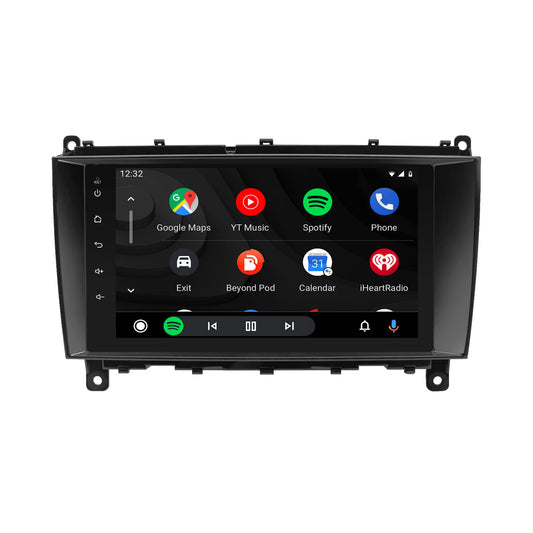 Navigation til Mercedes CLK 2003-2009 | Carplay | Android | DAB+ | Bluetooth | WIFI