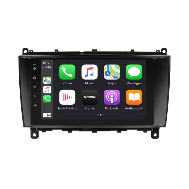 Navigation til Mercedes CLK 2003-2009 | Carplay | Android | DAB+ | Bluetooth | WIFI