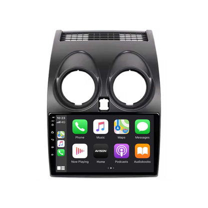 Navigation til Nissan Qashqai J10 | Carplay | Android | DAB | Bluetooth | WIFI | 64 GB