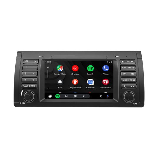 Navigation til BMW E39 E53 | Carplay | Android | DAB+ | Bluetooth
