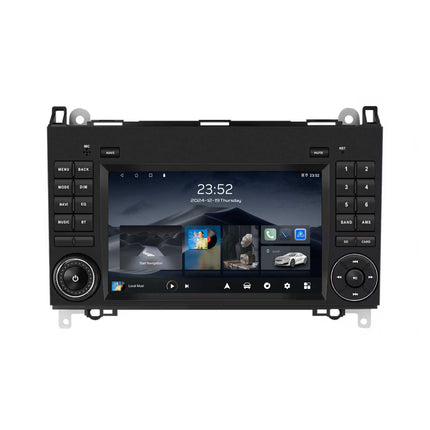 Navigation til Mercedes 7" | Carplay | Android Auto | DAB+ | Bluetooth