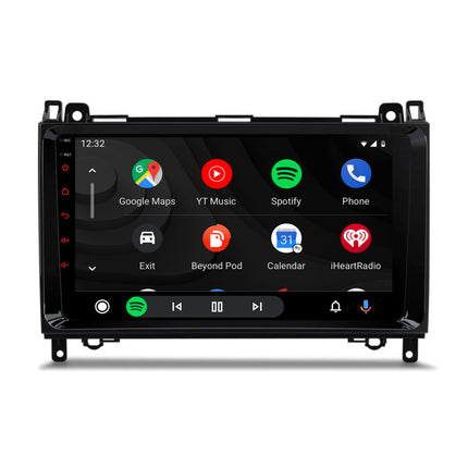 Navigation til Mercedes bilstereo 9" tommer | Carplay | Android Auto | DAB | Bluetooth | WIFI