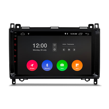 Navigation til Mercedes bilstereo 9" tommer | Carplay | Android Auto | DAB | Bluetooth | WIFI