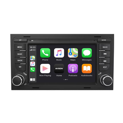 Navigation til Audi A4 | CarPlay | Android Auto | DAB+ | Bluetooth | WIFI