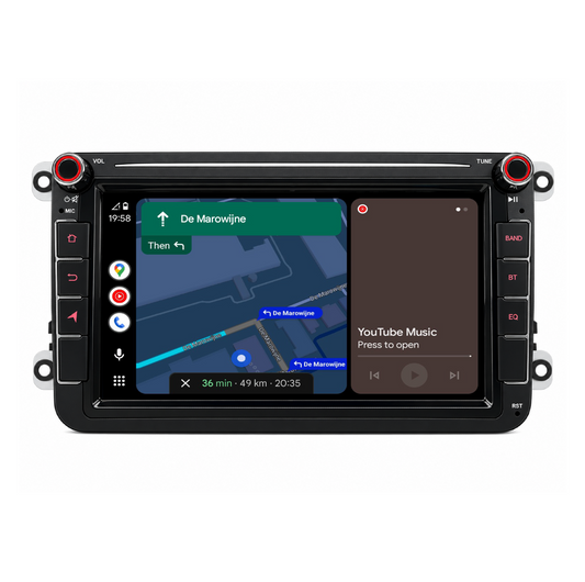 Navigation til VW Seat & Skoda 8 tommer | Carplay | Android | DAB+ | Bluetooth | WiFi | AVN-R522