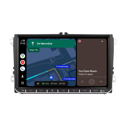 Navigation til VW Seat & Skoda 9 tommer | Carplay | Android | DAB+ | Bluetooth | WiFi | AVN-R591