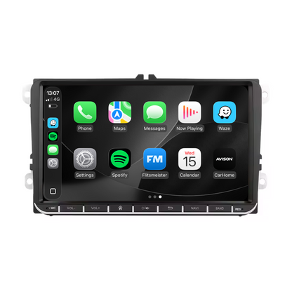 Navigation til VW Seat & Skoda 9 tommer | Carplay | Android | DAB+ | Bluetooth | WiFi | AVN-R591