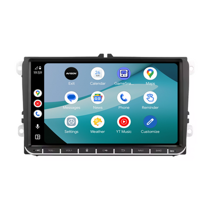 Navigation til VW Seat & Skoda 9 tommer | Carplay | Android | DAB+ | Bluetooth | WiFi | AVN-R591