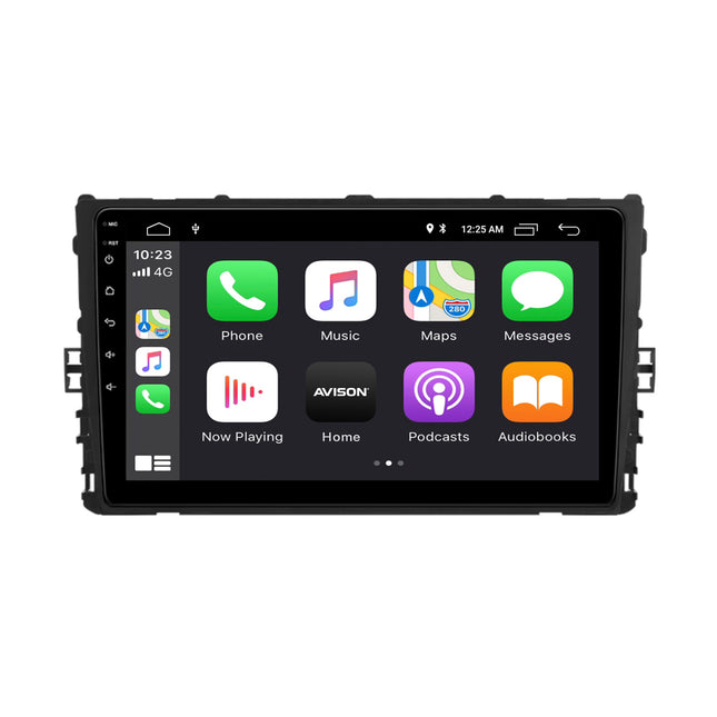 Navigation til Volkswagen MQB 9" | Carplay | Android Auto | Bluetooth | DAB