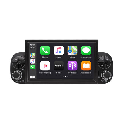 Navigation til Fiat Panda | Carplay | Android | DAB+ | Bluetooth |.