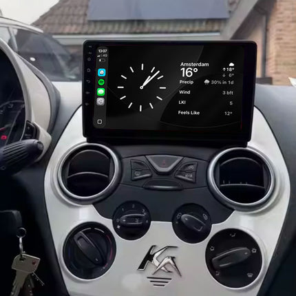 Navigation til Ford Ka 2008-2016 | CarPlay | Android Auto | WIFI | Bluetooth | QLED