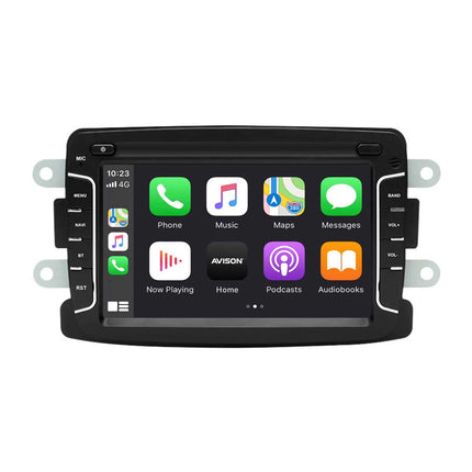 Navigation til Dacia Renault | Carplay | Android Auto | DAB+ | Bluetooth