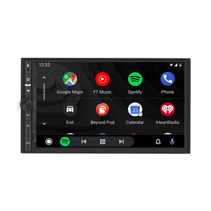 Universal 2 DIN navigation med knapper 7" | Carplay | Android | DAB+ | WIFI | 32GB
