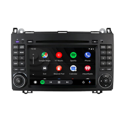 Navigation til Mercedes 7" | Carplay | Android | DAB | Bluetooth | 32GB