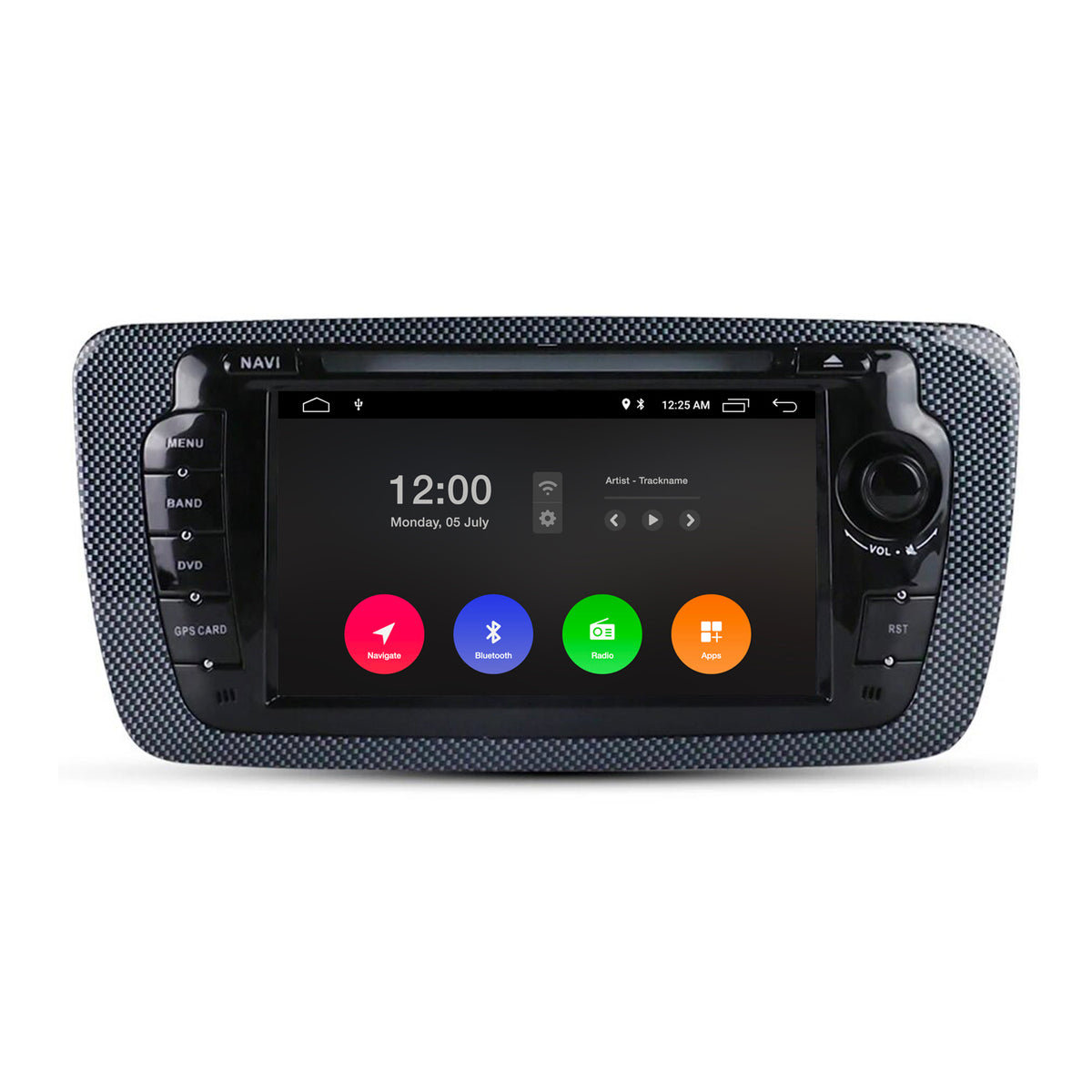 Navigation til Seat Ibiza 6J | Carplay | Android | DAB+ | Bluetooth | 64GB