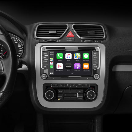 CarPlay & Android Navigation til VW Seat & Skoda 7" | 64 GB | DAB | 8 CORE