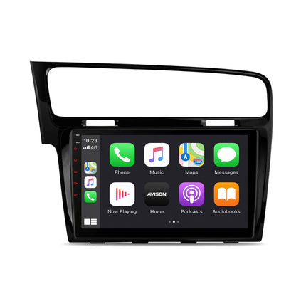 Navigation til VW Golf 7 | Carplay | Android | DAB | Bluetooth | 64 GB | Sort