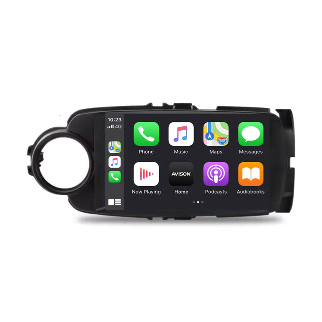 Navigation til Toyota Yaris 2012-2017 | CarPlay | Android Auto | WIFI | Bluetooth | QLED | XR4
